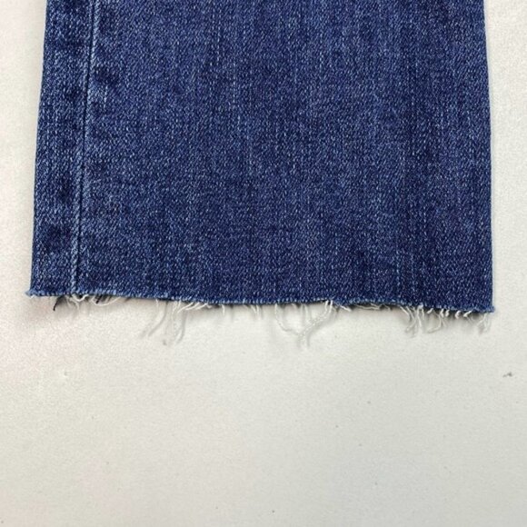 Rag & Bone Dive Skinny  High Rise Jean Eddy Sz 26 Raw Hem - Picture 8 of 10